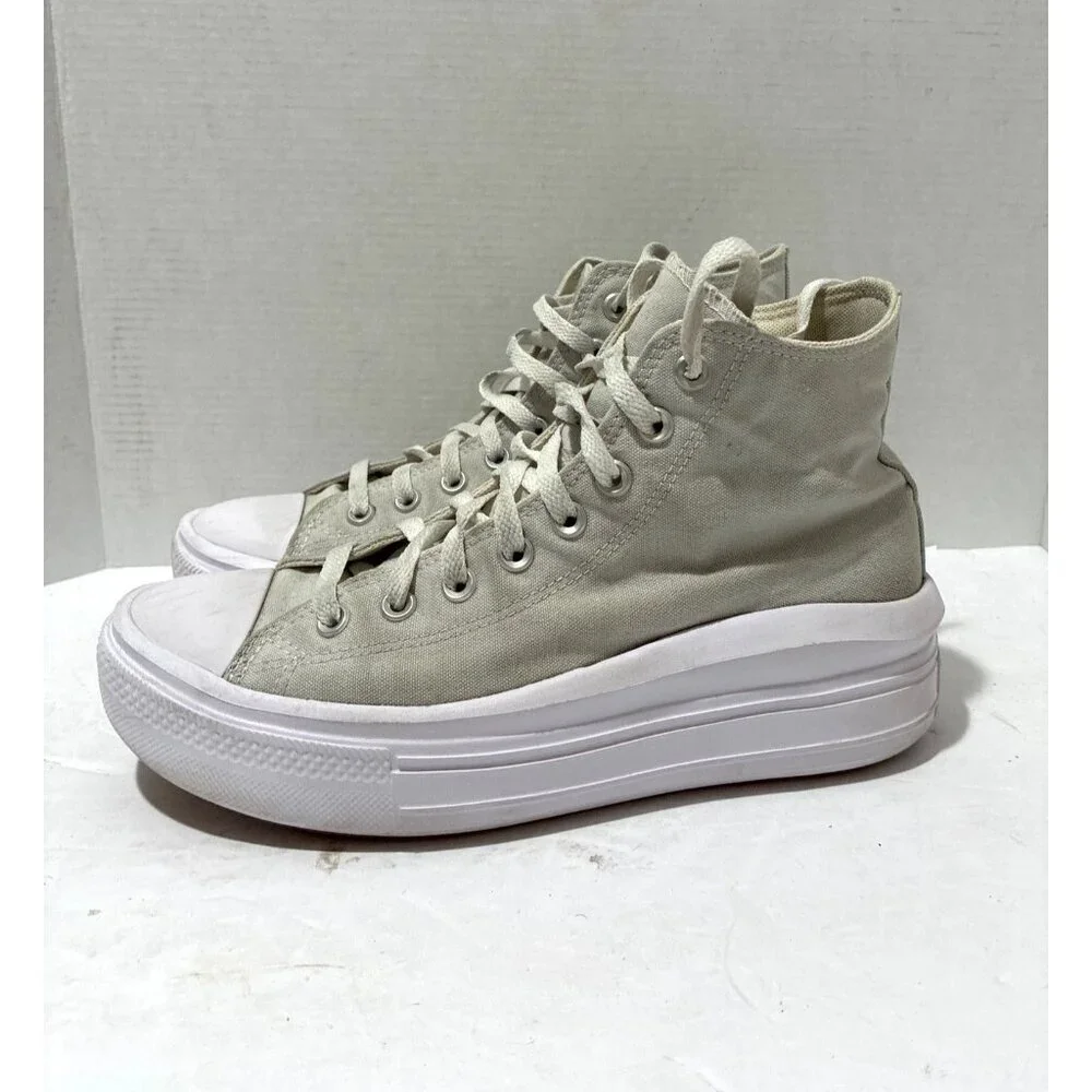 Converse Women's Chuck Taylor All Star Platform High-Top sneakers size 10.5 gray